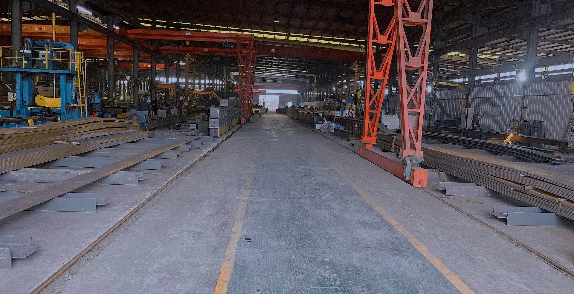 山東鋼構件加工